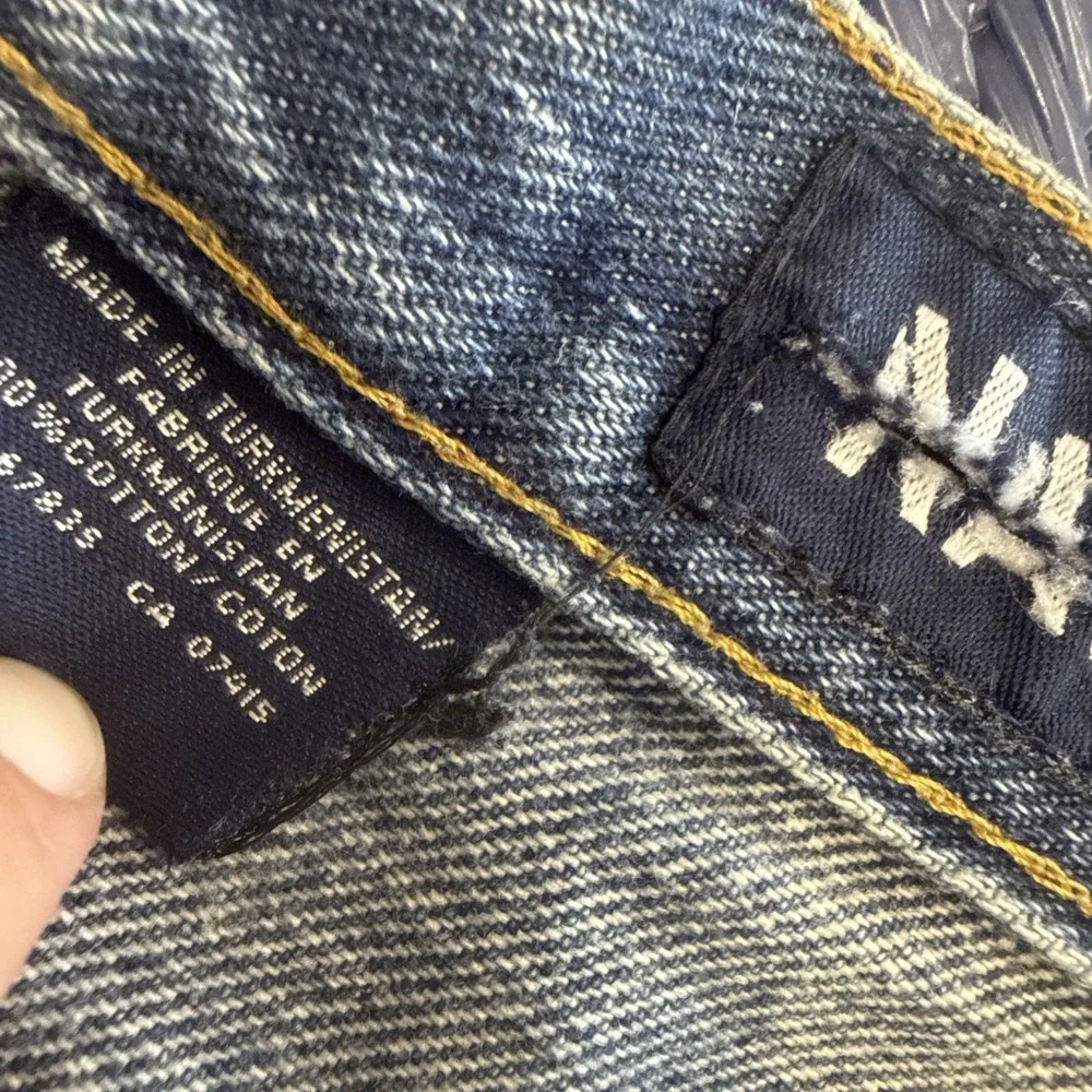 Vintage Y2K Nautica‎ Denim Baggy Jean Shorts Size 34 Carpenter Style